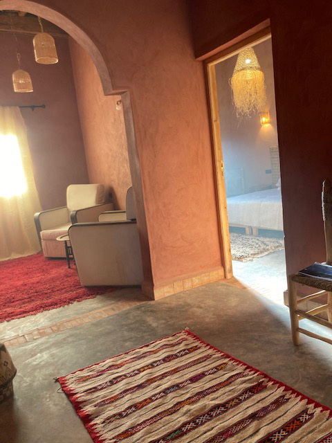 Meharée Maroc - Tagounite : Dar Zitoune - chambre SAHARA Meharée Maroc - Tagounite : Dar Zitoune - chambre SAHARA